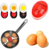 Resin Eggs Tool Eggs Cooking Helper Color Changing Cooking Temperature Observer Kitchen Eggs Timer Eggs Boiling Small Tool