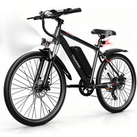 HEADEER BK1350 City E-Bike 48V15Ah Abnehmbarer Akku 80 km Reichweite 26'' Luftreifen Urbanes Pendeln Reise E-Bike für Jugendliche und Erwachsene mit App, Gepäckträger, Elektrische Hupe