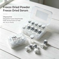 Random Cap Colors. Production Date As Per Actual Goods. 1 Box Contains 10 Vials. Premium TR5 Beauty Freeze-Dried Powder.