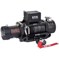 13500lb Electric Winch 12V for Offroad SUV Wireless Remote Control Synthetic Rope Heavy Duty Truck Boat Trailer Recovery