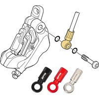 AliExpress ZTTO Bike Hydraulic Brake Banjo Fitting Oil Needle Bicycle Disc Brake Hose Fitting Olive Head Connector For BH90 SLX XT XTR