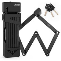 AliExpress NONE Bicycle High-security Folding Lock 100CM Bicycle Lock Thickened Thickened Anti-shear Bicycle Lock Rotatable Lock Head Bike Lock