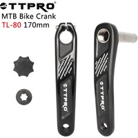AliExpress TTPRO TL-80 MTB Crankset 170mm Aluminum Alloy Forged Crank Arm with Bottom Bracket Mountain Bike Parts