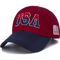 Casquette de baseball brodée pour hommes et femmes, chapeau Snapback en coton unisexe, casquettes américaines Hip Hop, New America Feel, 2023