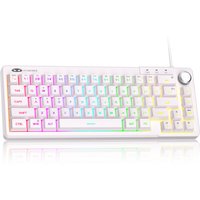 MageGee TS68 Mini 60% RGB Gaming Keyboard 68 Keys Wired RGB Gaming Keyboard with Customized