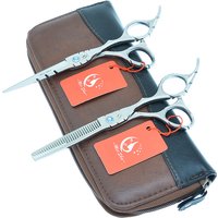 Meisha 5.5/6 pouces japon 440c coupe de cheveux ciseaux amincissants ciseaux de coiffure professionnels Salon de coiffure outil de coiffure A0018A
