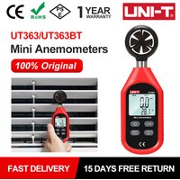 Mini anémomètre numérique, testeur de vitesse du vent, capteur LCD rétro-éclairé 0-30 m/S, anémomètre
