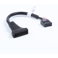 15cm USB 3.0 To USB 2.0 Converter 20 Pin Male To 9 Pin PC Motherboard Female Data Cable Adapter Extend Cord for PC Computer