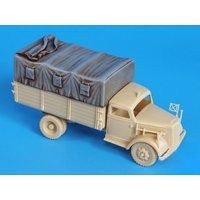 1/72 Resin Unpainted Model Kit, Opel Blitz Canvas, unassembled and unpainted GK