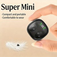 New Mini Sleep Wireless Bluetooth Headphone TWS Headsets With Mic Stereo Sport In-ear Earphone Long Standby HD Call Earbuds Game