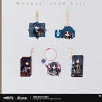 Sunsyea Official Honkai Star Rail Merch From miHoYo Blade Keychain Pendant Anime Collection