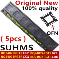 (5piece)100% New BQ24072RGTR BQ24072 CKP BQ24073RGTR BQ24073 CKQ BQ24074RGTR BQ24074 BZF BQ24075RGTR BQ24075 CDU QFN-16