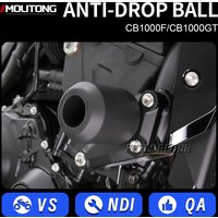 Frame sliders, protective covers, crash pads, and fall protection for Honda CB1000F and CB1000GT 2026 motorcycles. Black