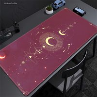 HD Printing Large Size Landscape Moon Mouse Pad Desk Mat for Office Gaming Mousepad Decoration Non-slip Comfort Rubber Desk Mats