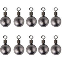 10pcs/Lot Fishing Weights Sinkers 3.5g 5g 7g 10g 14g 20g Fishing Sinker Carp Fishing Tackle Accessories