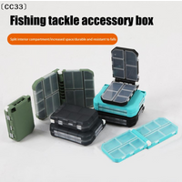 Waterproof Storage Fishing Tackle Box With Removable Dividers Large Capacity Easy Carrying For Different Bait Hooks〔CC33〕