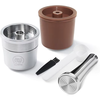 ICafilas Stainless Steel Reusable Coffee Filter Support Refillable Capsules Cup Pod For ILLY Y3.2 Mahine