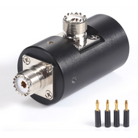 M10 SO-239 Base Thread For GP Antenna Portable Shortwave Antenna For tripod Vehicle-mounted Antenna Outdoors Aluminum Alloy