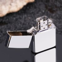 Classic Lighter, Solid Color Smooth High Quality Lighter, Smoking Accessories, Men's Gift