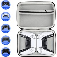 Dual Carrying Case Bag For PS5/PS4/PS3/Xbox Series Controller Portable Travel Pouch Shockproof Storage Shell For PS5 Accessories