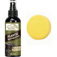 Car Plastic Restorer, Back to Black, Restore Faded Plastic & Trim, Long Lasting Shine