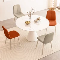 Set Of 4 Luxury Dining Chairs Elegant Delicacy Beauty TrendyChair Quality Ergonomic Chaises Salle Manger Home Furniture