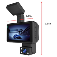 New 1080P HD Car Dash Camera Car DVR Driving Recorder, 3.0 Inch IPS Screen Dashboard Camera, Parking Monitor, Loop Recording