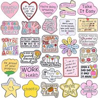 Motivational Quotes Enamel Pins Stay Positive Don't Be a Drag Just Be a Queen Take It Easy Brooches Lapel Badge Jewelry Gifts