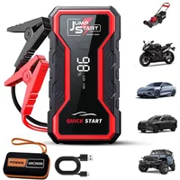 2-IN-1 Powerbank 1800A Starthilfegerät Tragbares Ladegerät Auto-Booster 12V Auto-Startgerät Notfall-Autobatterie-Starter