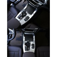 For BMW X3 X4 G01 G02 2018-2021 ABS Chrome Car Center Control Dashboard Glass Lift Frame Reading Lampshade Sticker Accessories
