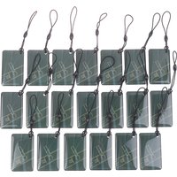 10/20 Pcs 13.56MHz Rewritable S50 1K NFC RFID Card UID Writable Changeable Tags Badge Keyfobs Keychain Key Token For Cloner