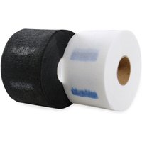 100PCS/Roll Disposable Hair Cutting Accessory Neck Paper Adjustable Barber Dedicated Salon Hairdressing White/Black Neck Strips