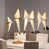 Barsch Licht Kronleuchter Designer Vogel Lampen für Restaurant Wohnzimmer Kinderzimmer Origami Lampe Schlafzimmer Zimmer Lichter