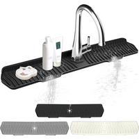 Extra Large Silicone Dish Drying Mat - Non-Slip,Foldable, Water Splash Guard,Easy Clean,Space-Saving,Kitchen Sink Splash Guard