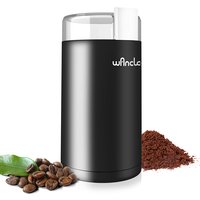 Coffee Grinder Electric Stainless Steel Blade Spice Grinder Household Coffee Bean Mill Grinder Machine with Clean Brush 120/220V