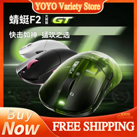 VGN Dragonfly F2 Master GT Ultra Lightweight Tri Mode Wireless Gaming Mouse Long Battery Life Ergonomic Esports Gaming Accessory