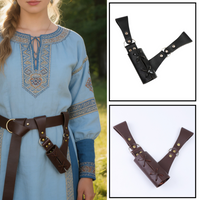 intage Holster Frog Costume Rapier Medieval Sword Holder Sheath Scabbard Weapon Waist Belt Ring Strap