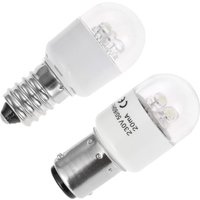 1PCS BA15D E14 Home Household Sewing Machine LED Light Bulbs For Singer Juki Pfaff Janome Brother AC 190-250V 0.5W 47-63Hz