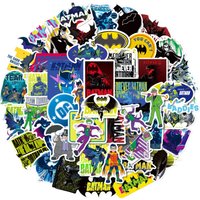 AliExpress OTRAINBOW Genuine 50Pcs DC Justice League Stickers Batman Superman Skateboard Laptop Luggage Bike Phone Car Decals Toys Gifts