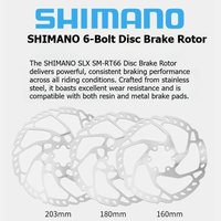 AliExpress Shimano SHIMANO SLX M7000 SM RT66 Brake Disc 6 Bolt Bikes Disc Brake Disc 160MM 180MM 203MM