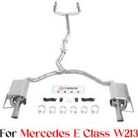 Taibosi Catback Exhaust For Mercedes Benz E200 E300 E350 E400 E43 E53 W213 1.5T 2.0T 3.0T Remote Electric Valve Muffler SUS304