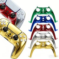 Decorative shell compatible with PS5 controller, DIYreplacement clip shell,customized board cover compatible with PS5 controller