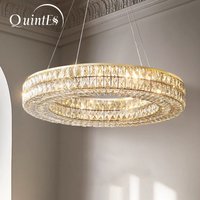 Luxury LED Crystal Chandeliers Home Living Dining Room Lighting Decorate Lustre Villa Hotel Bar Ceiling Pendant Lights Fixtures