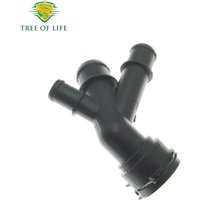 Engine Coolant Cooling Water Pipe Joint For Audi TT/TTS Coupe A3 2015 2016 2017 VW Golf 5Q0122291BF 5Q0122291CT 5Q0 122 291 BF