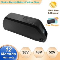 36V 30Ah 40Ah 48V 30Ah 52V 25Ah Downtube Electric Bike Lithium Battery Pack 21700 cells For 750W 1000W 1500W 2000W Bafang Motor