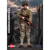 1/6 UJINDOU UD9035 US. Soldier Doll Action Figure Toys Model Coat Tops with Medals Shirt Leg Bandage For 12" Doll Figure DIY