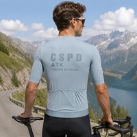 CSPD ATK Professional cycling clothes for men summer sun protection, lightweight cycling jerseys quick drying cycling sportswear