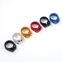 28.6mm/30mm Bicycle Seatpost Clamp Aluminum Alloy MTB Bike Seat Tube Clip Bike Saddle Seat Clamp Bike Cycling Accessories
