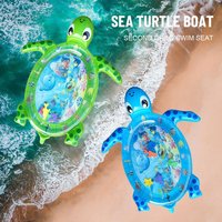 1pc Swimming Pool Toys Baby Fun Activity Play Center Turtle Inflatable Water Mat Infant Crawling Carpet Baby Patted Pad