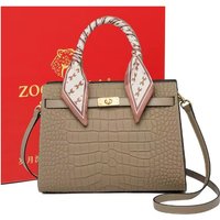 New Arrived ZOOLER Woman Genuine Leather Bag Real Skin Female Shoulder Bags for Business Ladies Top Handle Handbags Purse#wg383